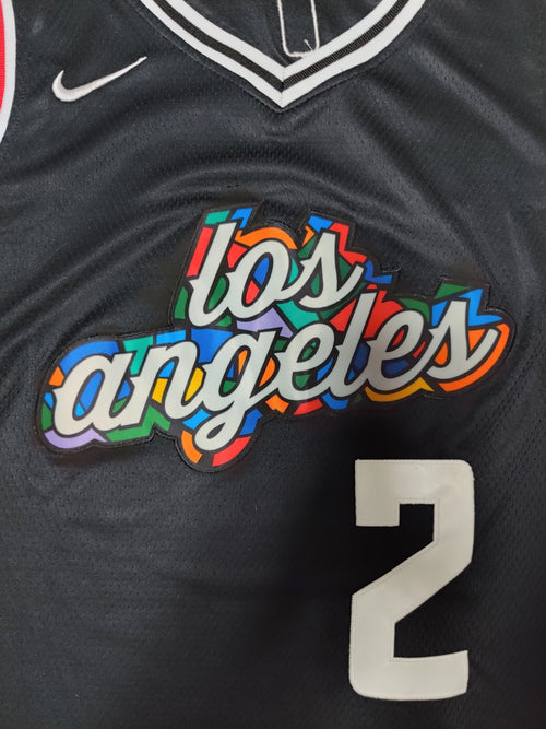 22-23 NBA LA Clippers #2 Kawhi Leonard City Edition Black Jersey