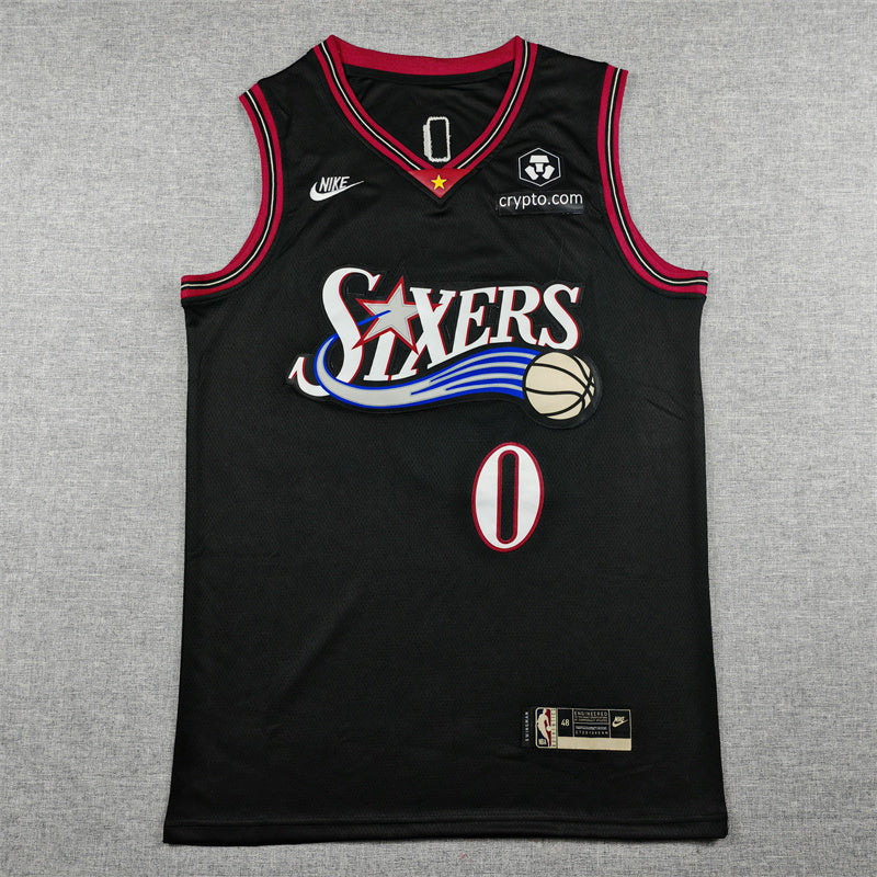 Portland Trail Blazers Statement Edition Black Swingman Jersey
