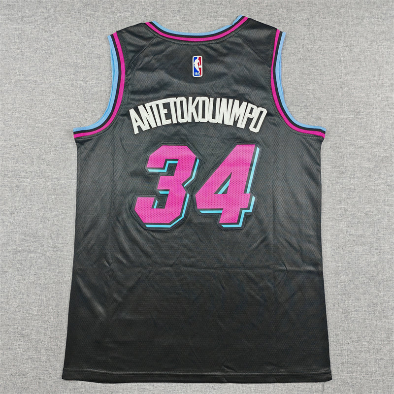 Heat #34 City Edition Black Jersey