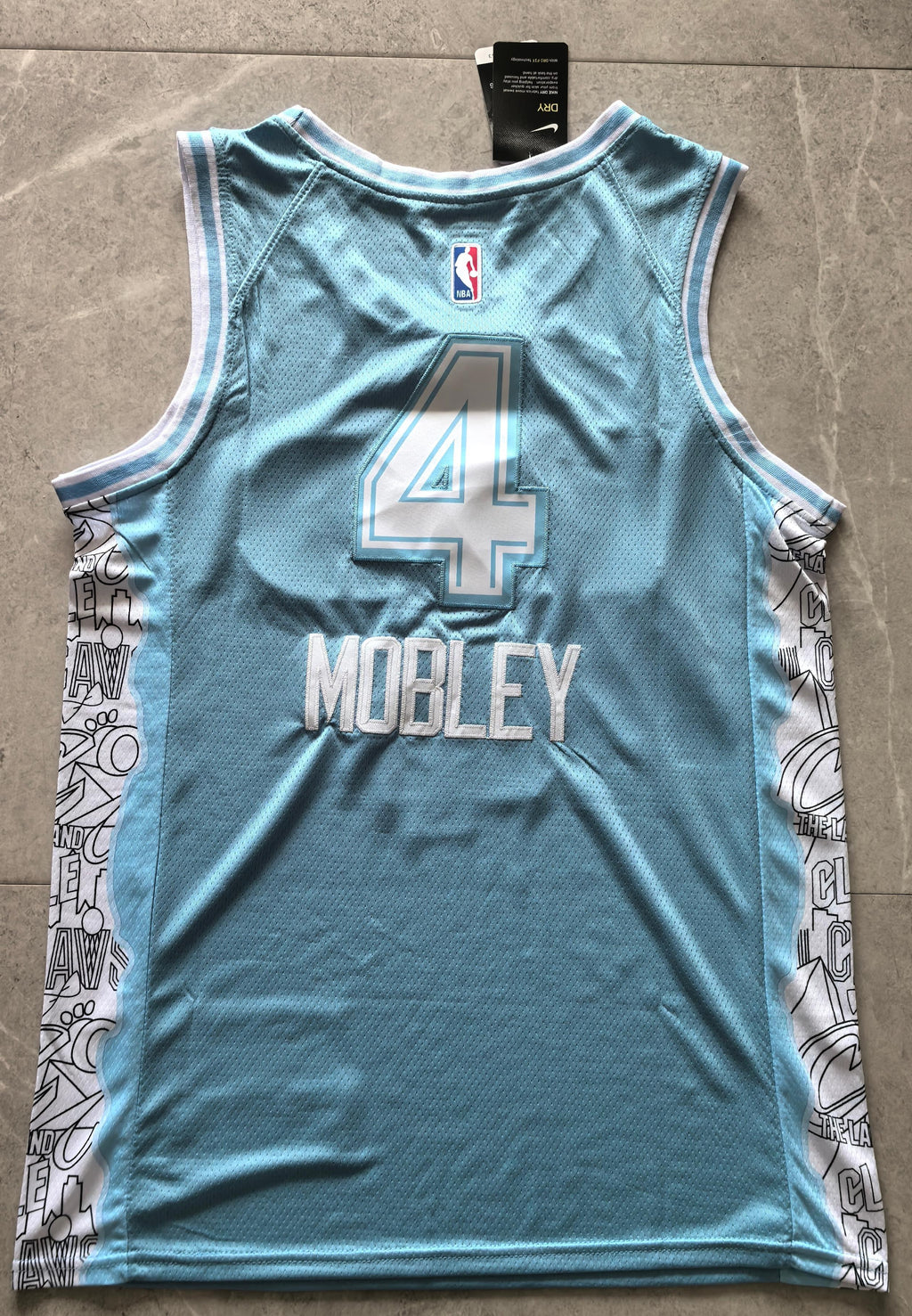23-24 NBA Cleveland Cavaliers #4 Evan Mobley City Edition Jersey