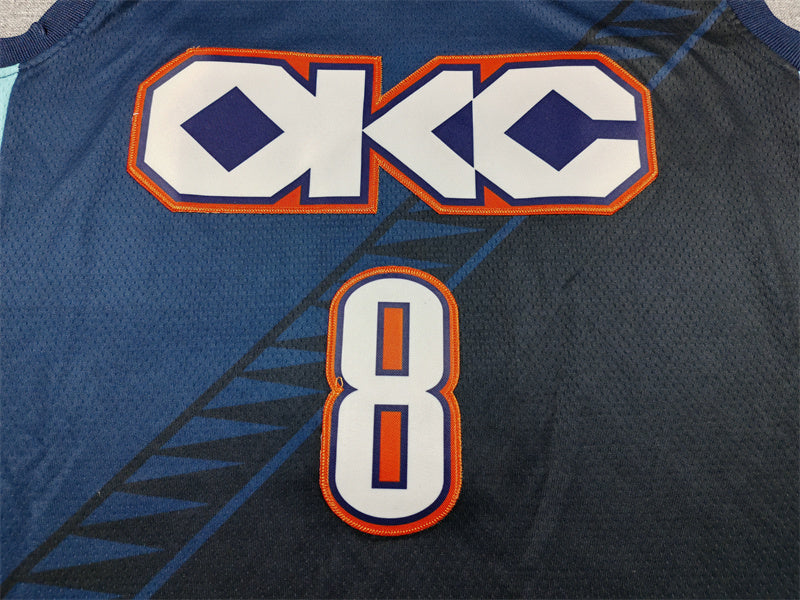 Oklahoma City Thunder City Edition Blue Next Gen Jersey