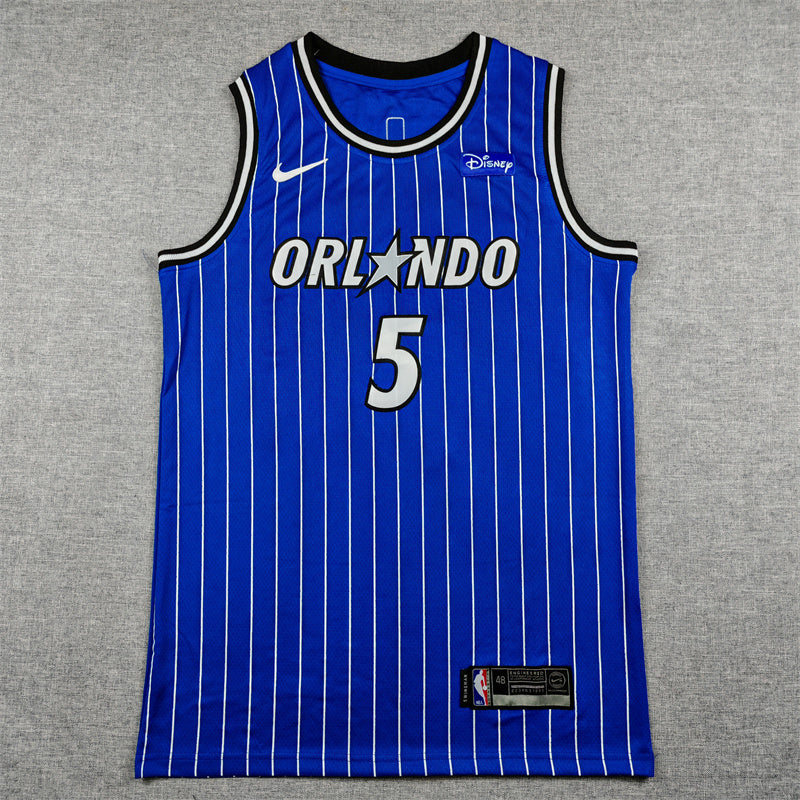 Orlando Magic City Edition Blue Pinstripe Fan Jersey