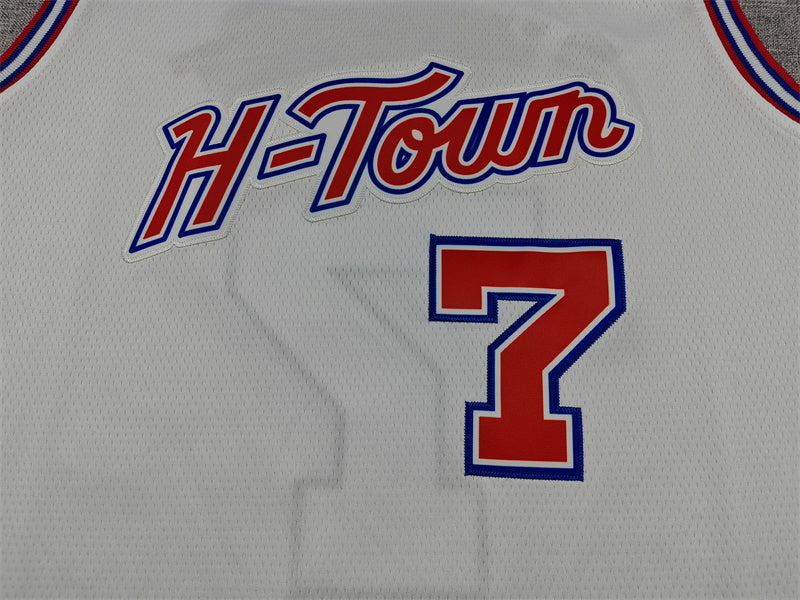 Houston Rockets City Edition White Fan Jersey