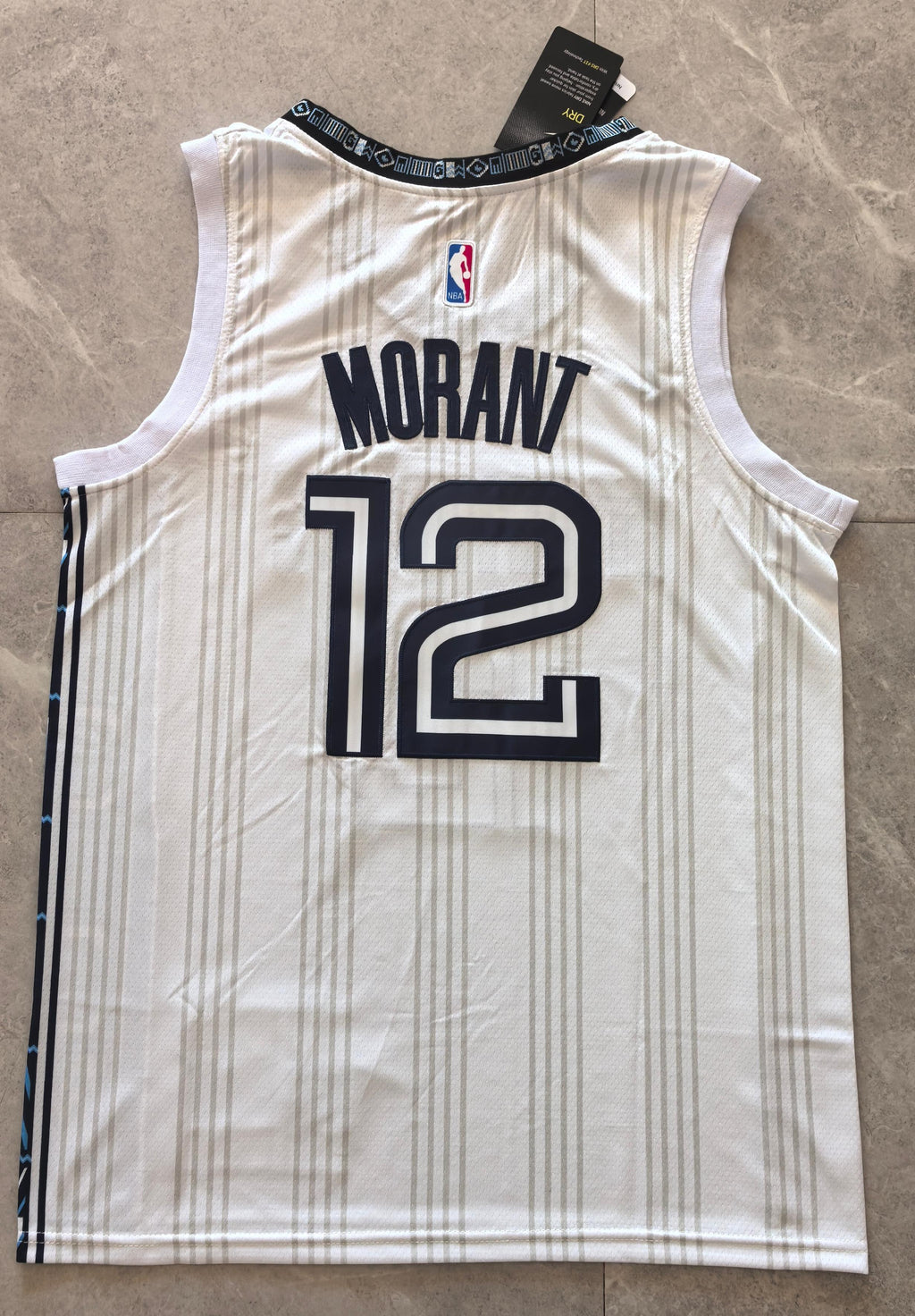 NBA Memphis Grizzlies #12 Ja Morant City Edition White Jersey