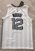 NBA Memphis Grizzlies #12 Ja Morant City Edition White Jersey
