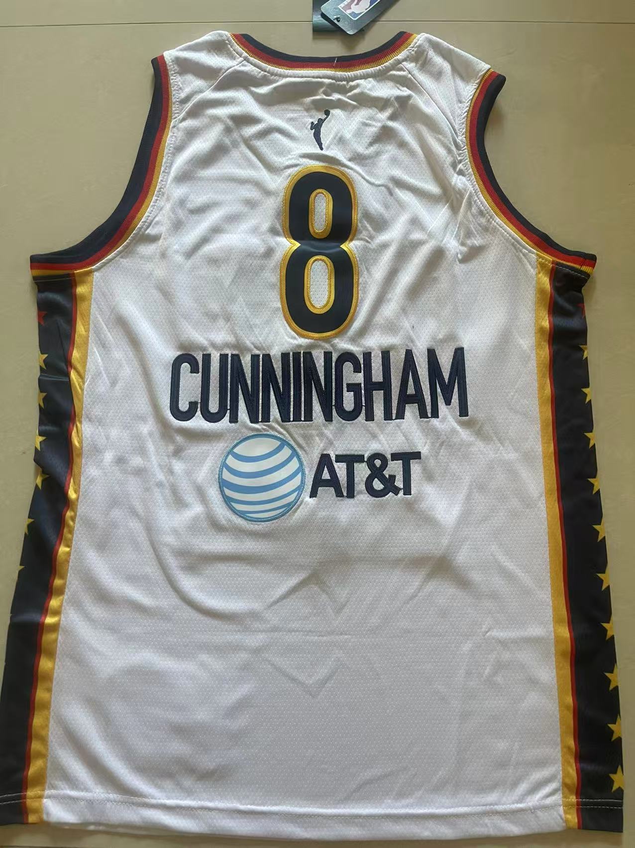 Indiana Fever Association Edition White Fan Jersey