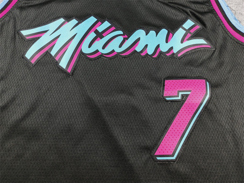 Heat #7 City Edition Black Jersey
