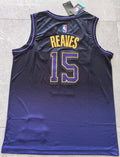 24-25 NBA Los Angeles Lakers #15 Austin Reaves City Edition Gradient Purple Jersey