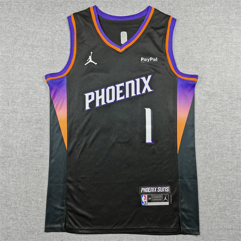 Phoenix Suns Association Edition Black Fan Jersey