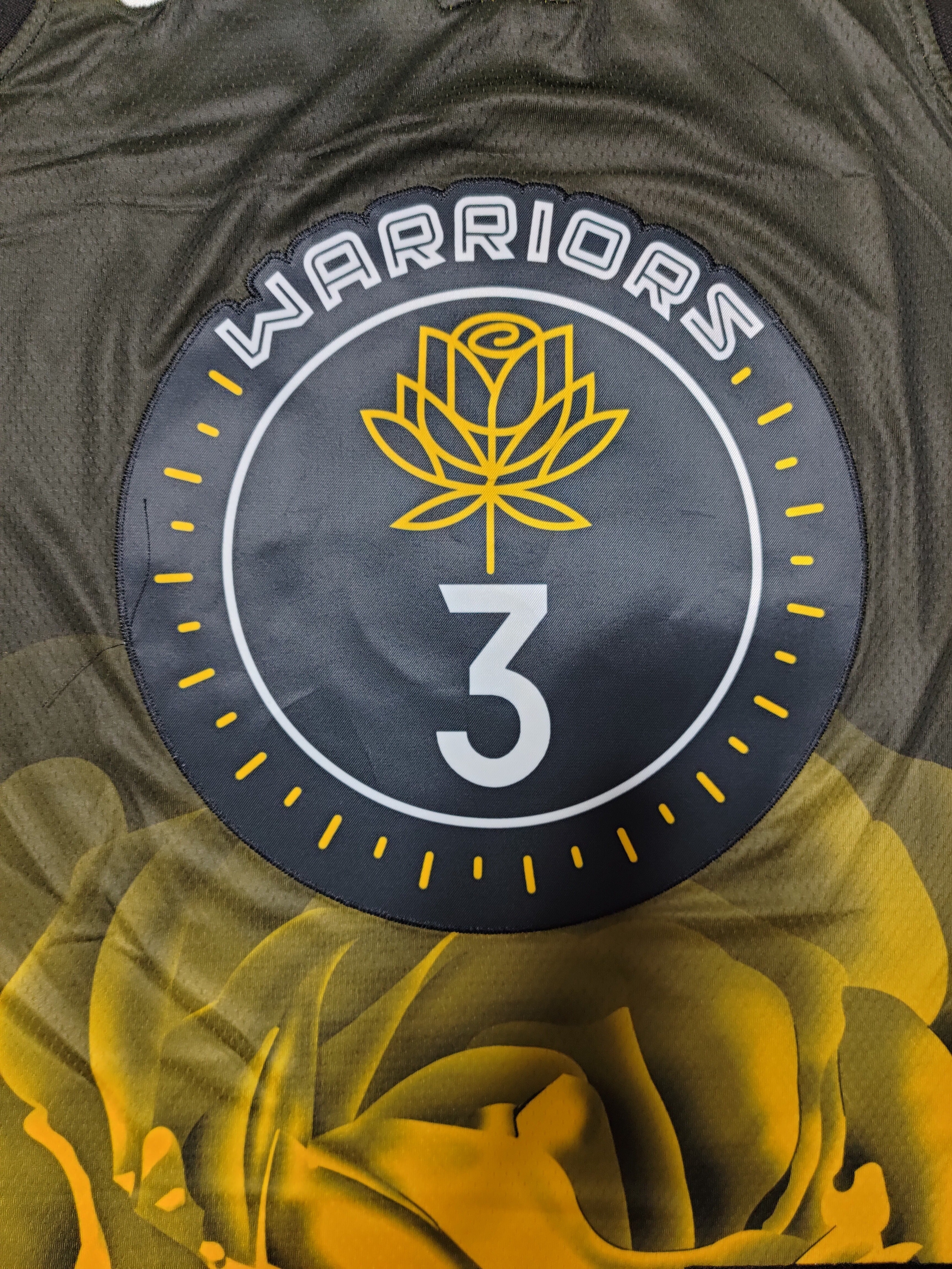 22-23 NBA Golden State Warriors #3 Jordan Poole Statement Edition Black Jersey