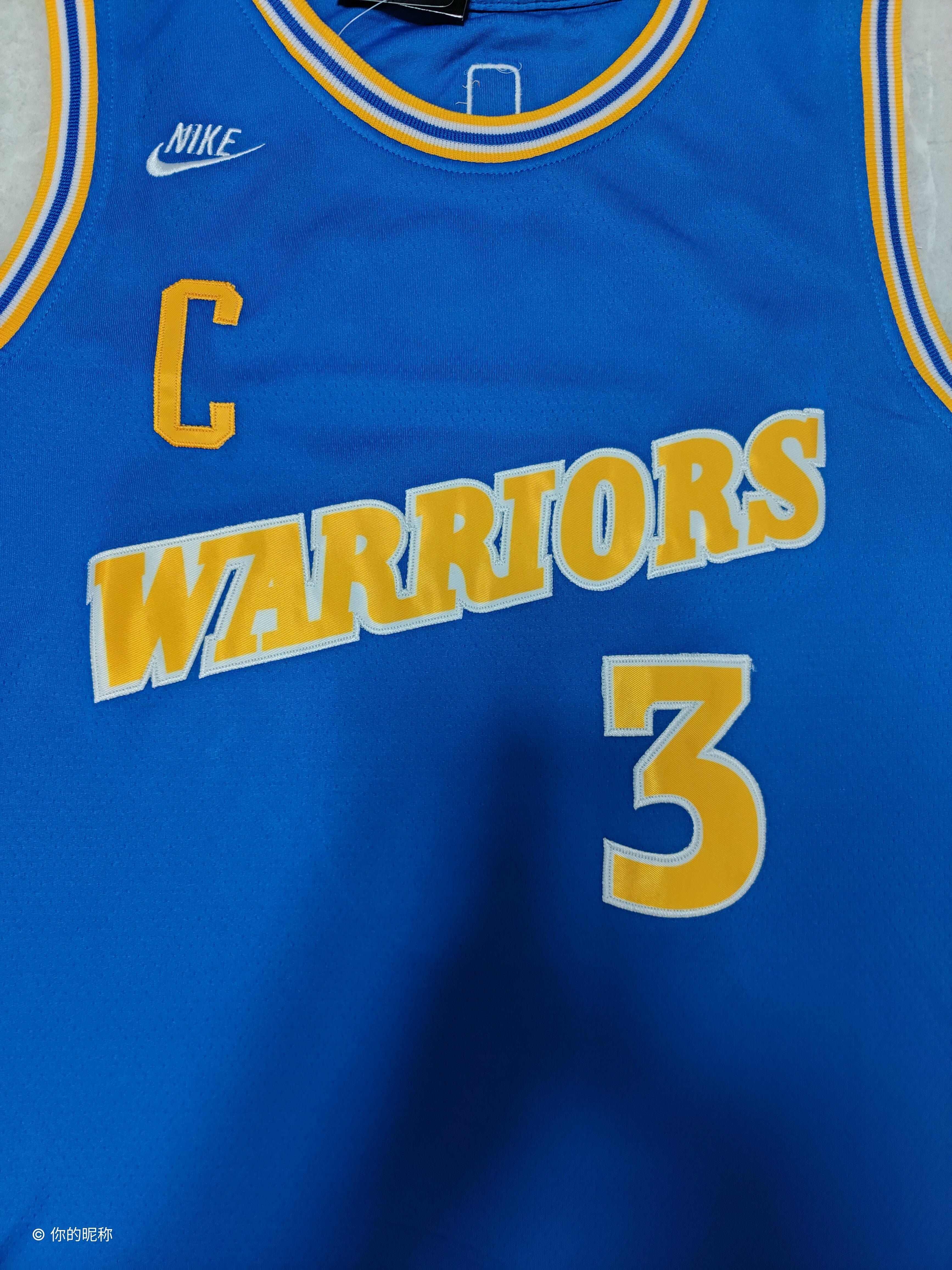22-23 NBA Golden State Warriors #3 Jordan Poole Classic Blue Jersey