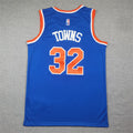 Knicks #32 Icon Edition Blue Jersey