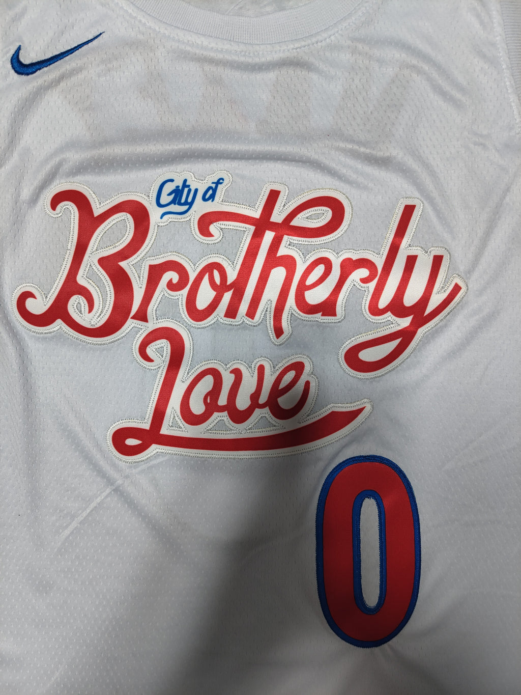 22-23 NBA Philadelphia 76ers #0 Tyrese Maxey City Edition White Jersey