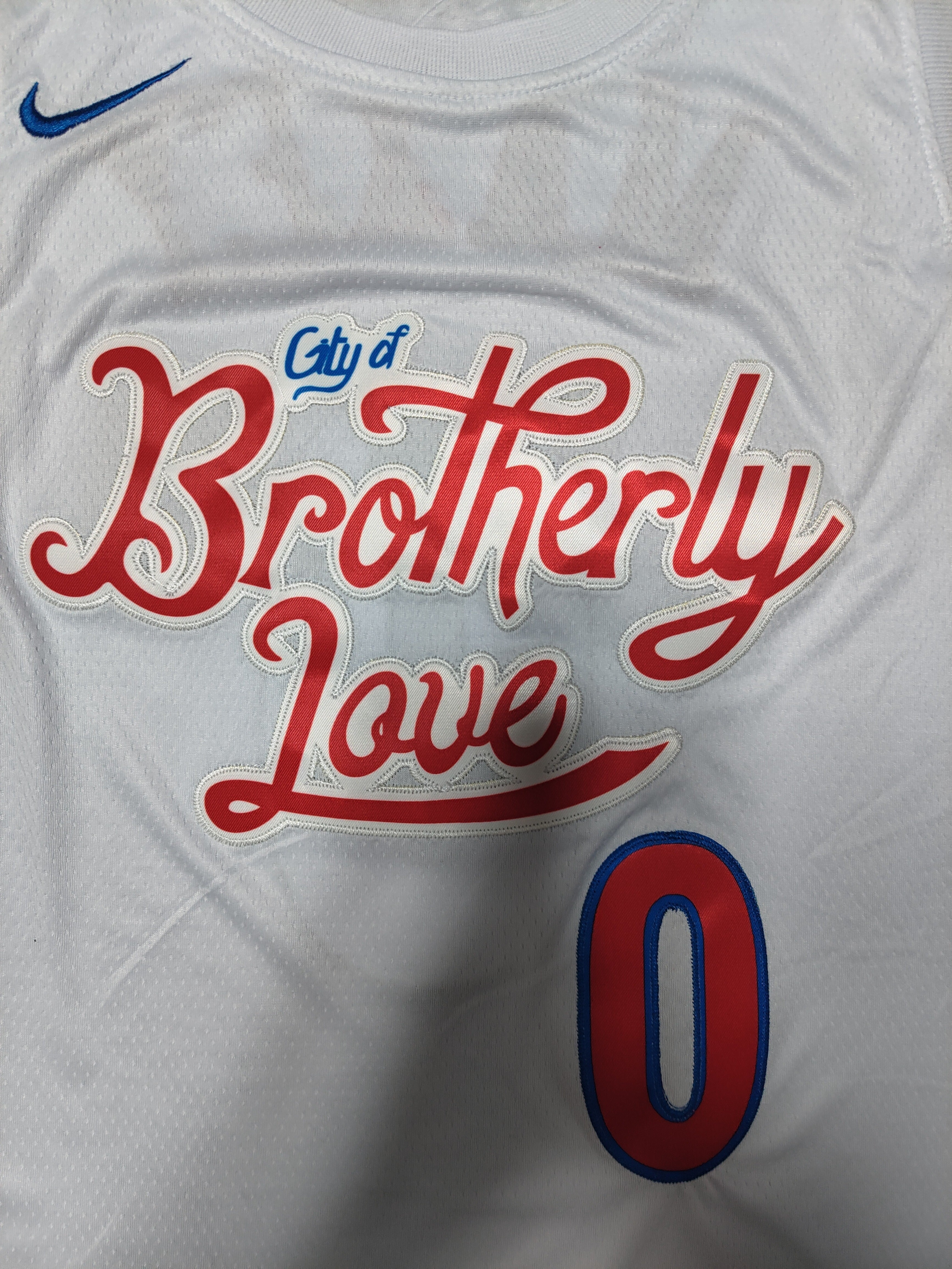 22-23 NBA Philadelphia 76ers #0 Tyrese Maxey City Edition White Jersey