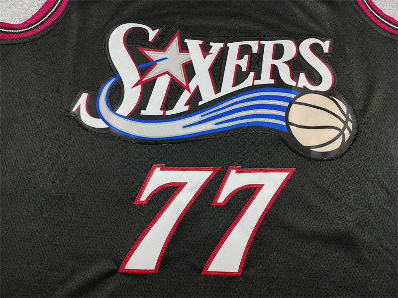 Philadelphia 76ers Statement Edition Black Swingman Jersey