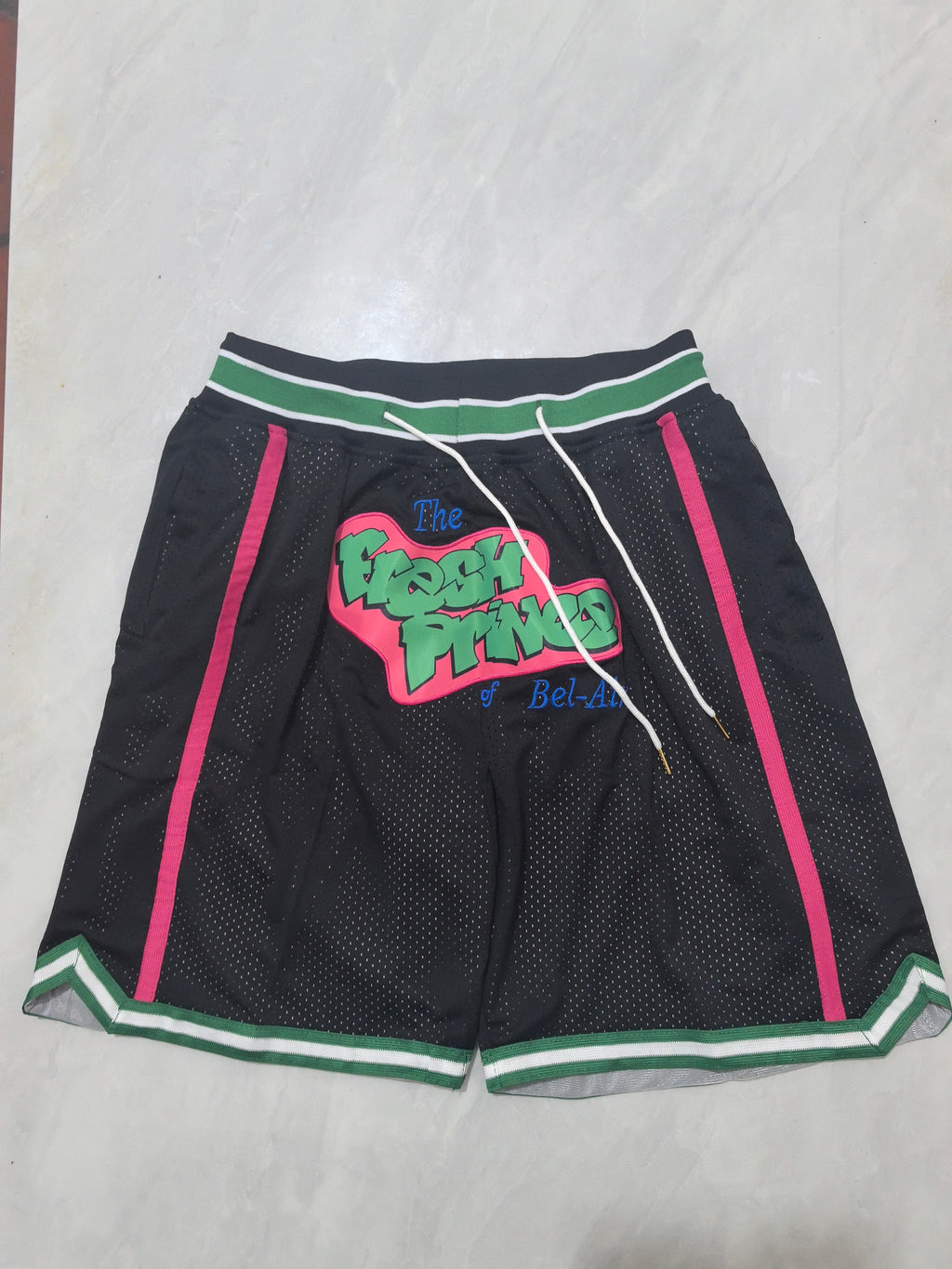Movie Edition Retro Mesh Pocket Shorts – 90s Hoops Film Collection