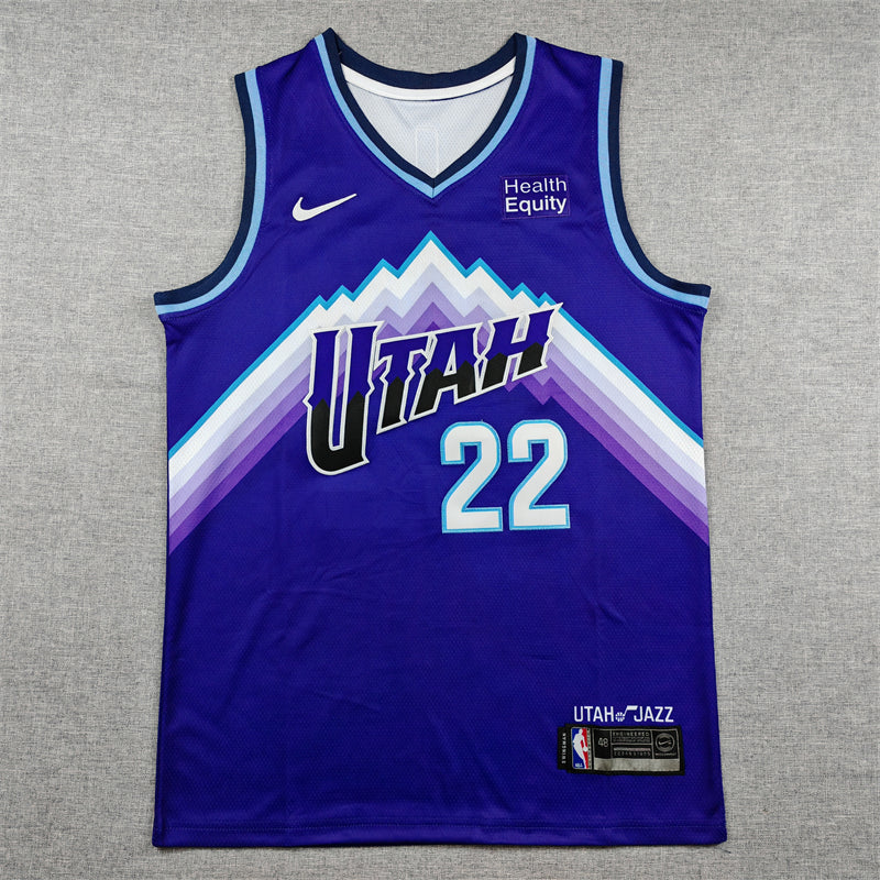 Jazz #22 Statement Edition Purple Jersey