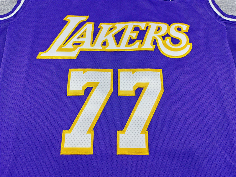 Los Angeles Lakers City Edition Purple Swingman Jersey