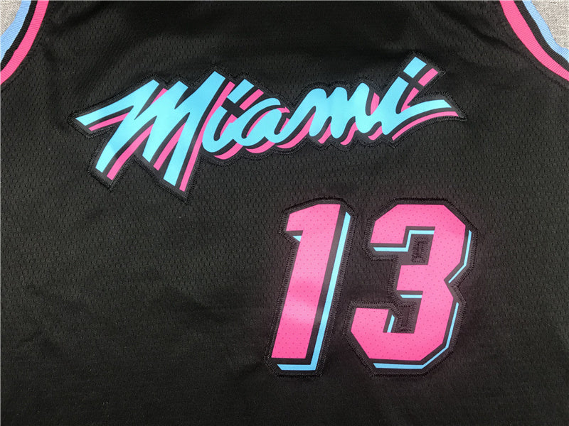 Miami Heat City Edition Black Swingman Jersey