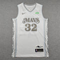 Dallas Mavericks City Edition White Skyline Fan Jersey