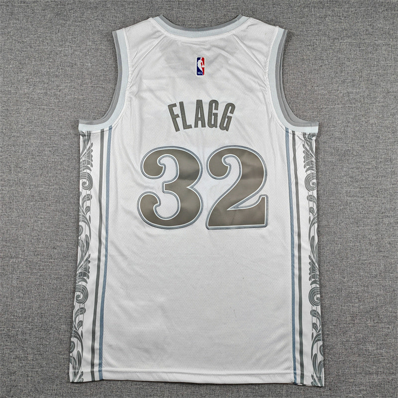 Dallas Mavericks City Edition White Skyline Fan Jersey