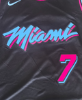 NBA Miami Heat #7 Giannis Antetokounmpo City Edition Black Jersey