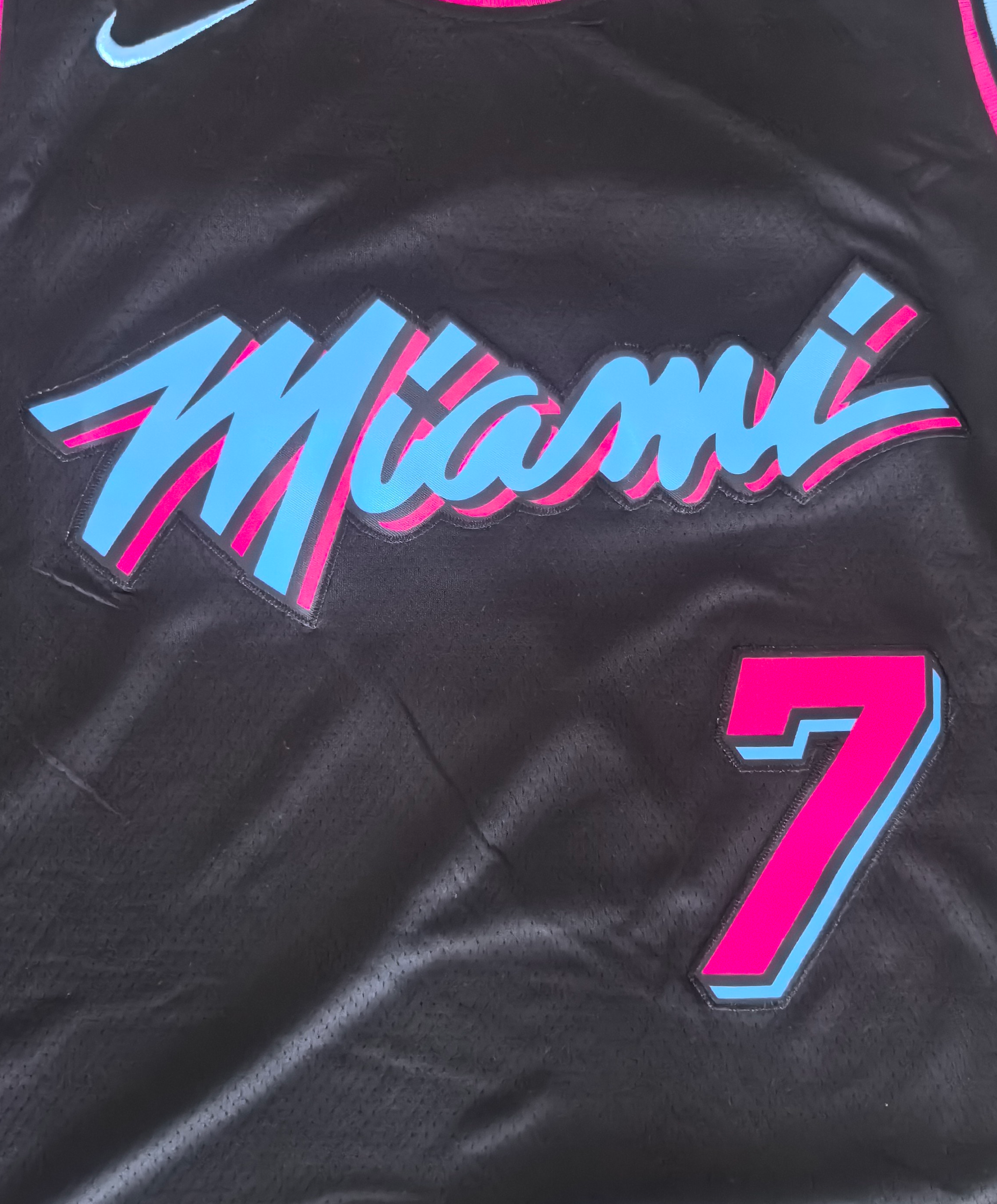 NBA Miami Heat #7 Giannis Antetokounmpo City Edition Black Jersey