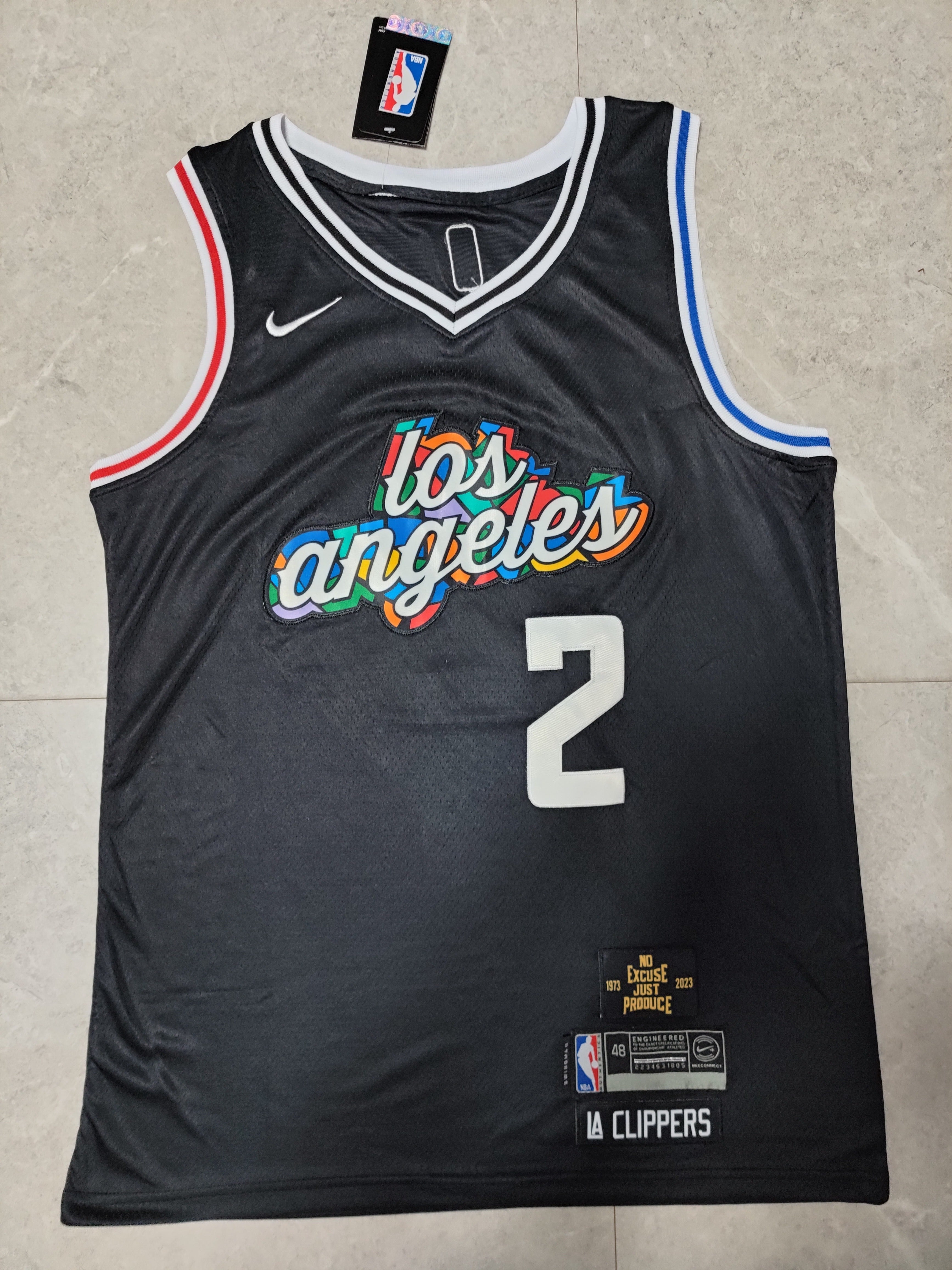 22-23 NBA LA Clippers #2 Kawhi Leonard City Edition Black Jersey
