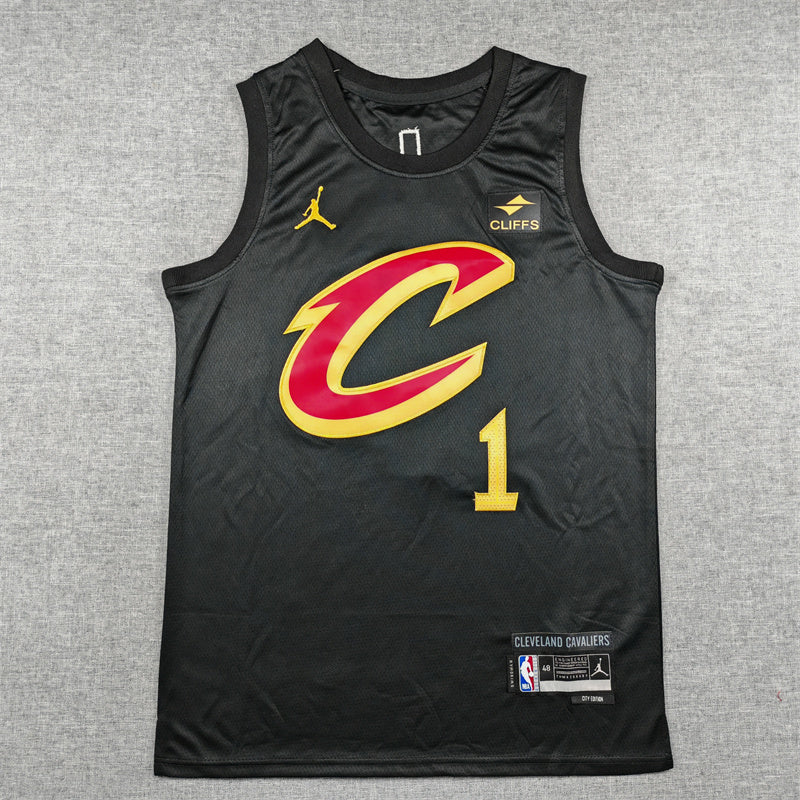 Cleveland Cavaliers Statement Edition Black Swingman Jersey