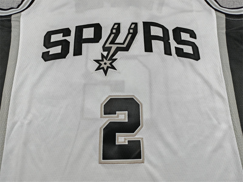 Spurs #2 Association Edition White Jersey