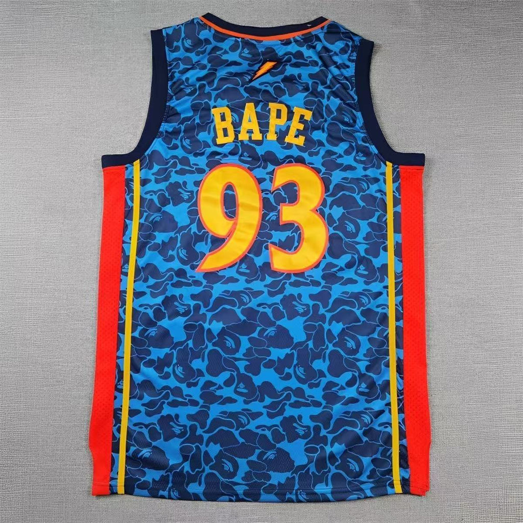 Staple x NBA Blue Paisley Print Swingman Jersey