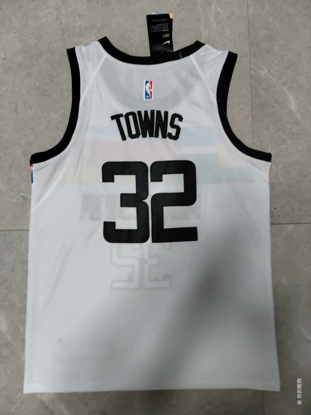 22-23 NBA Minnesota Timberwolves #32 Karl-Anthony Towns City Edition White Jersey
