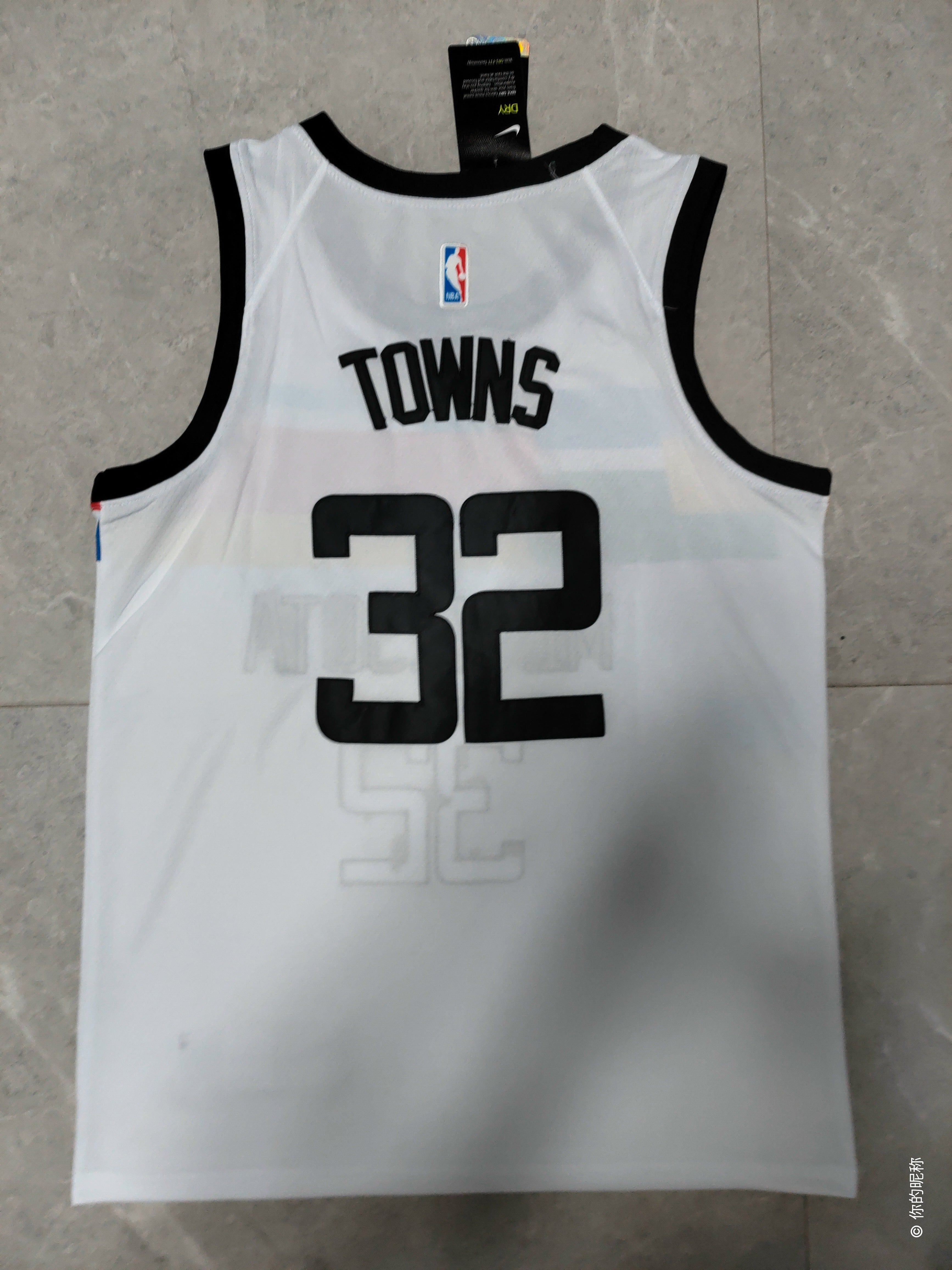 22-23 NBA Minnesota Timberwolves #32 Karl-Anthony Towns City Edition White Jersey