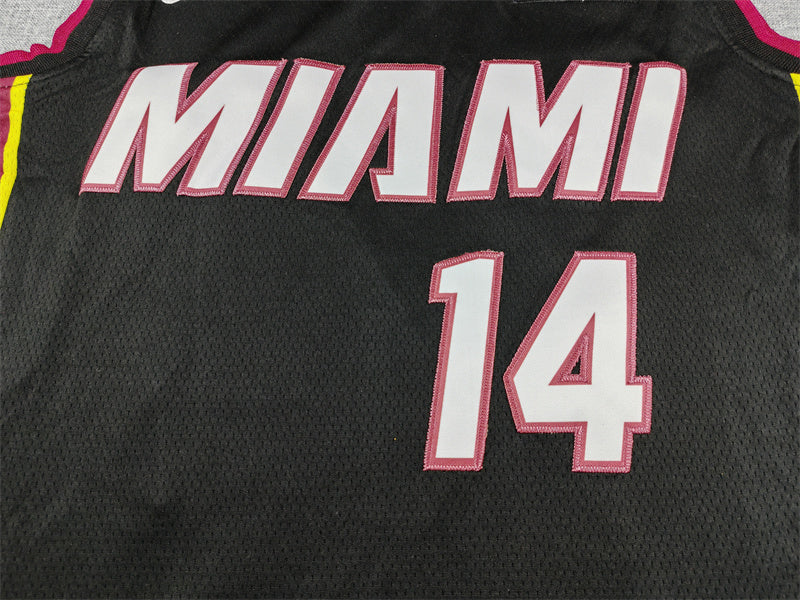 Miami Heat Classic Edition Black Swingman Jersey