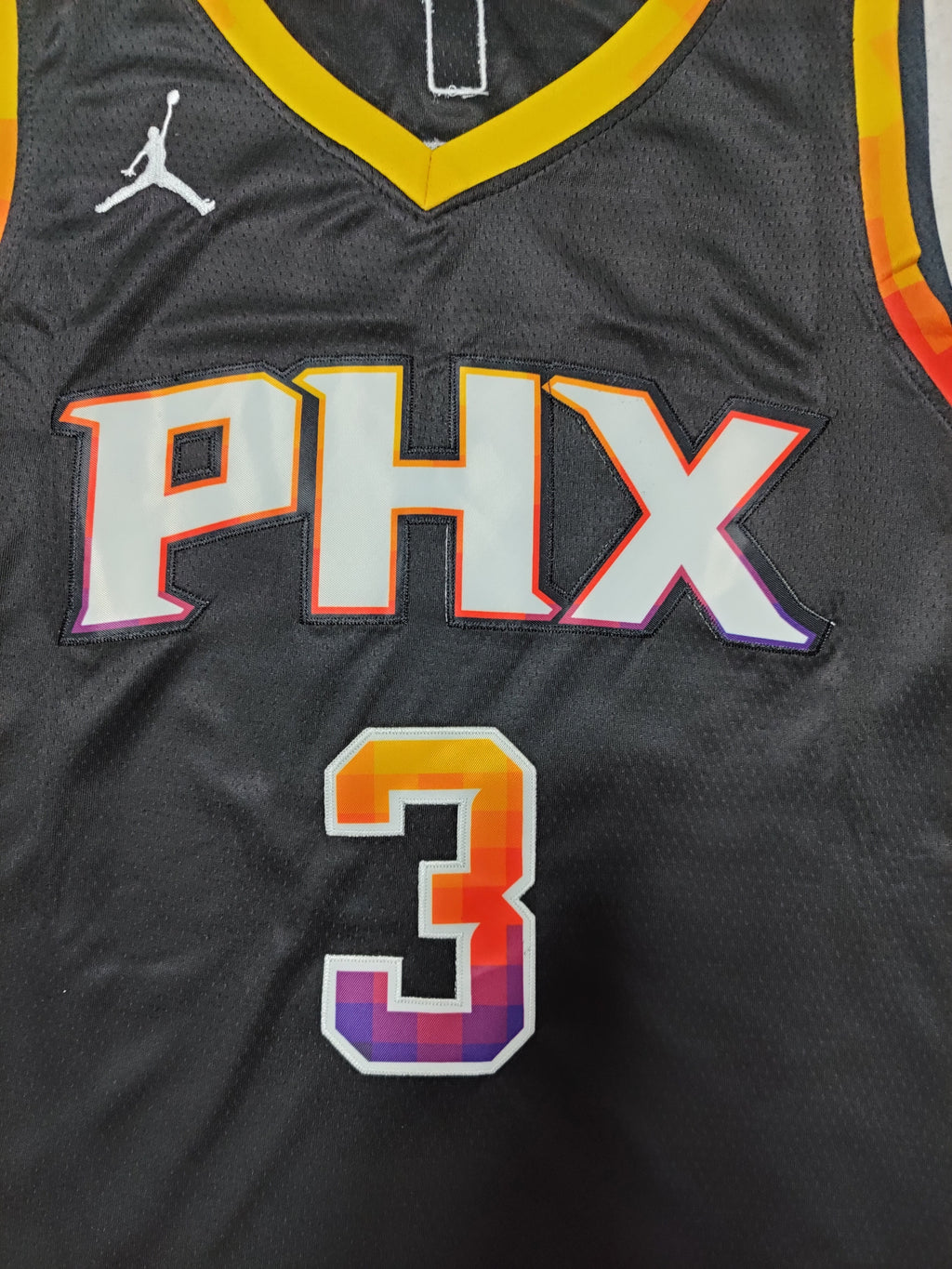 22-23 NBA Phoenix Suns #3 Chris Paul Statement Edition Black Jersey