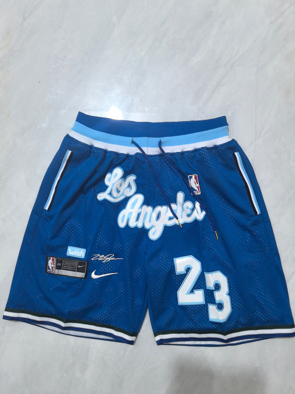 Lakers Retro Pocket Basketball Shorts