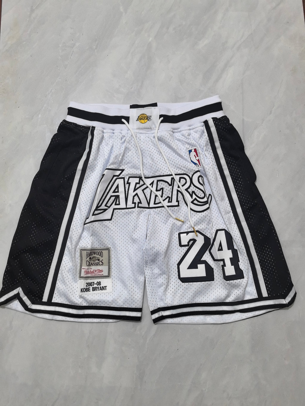 Los Angeles Lakers Retro Pocket Shorts – Showtime Collection