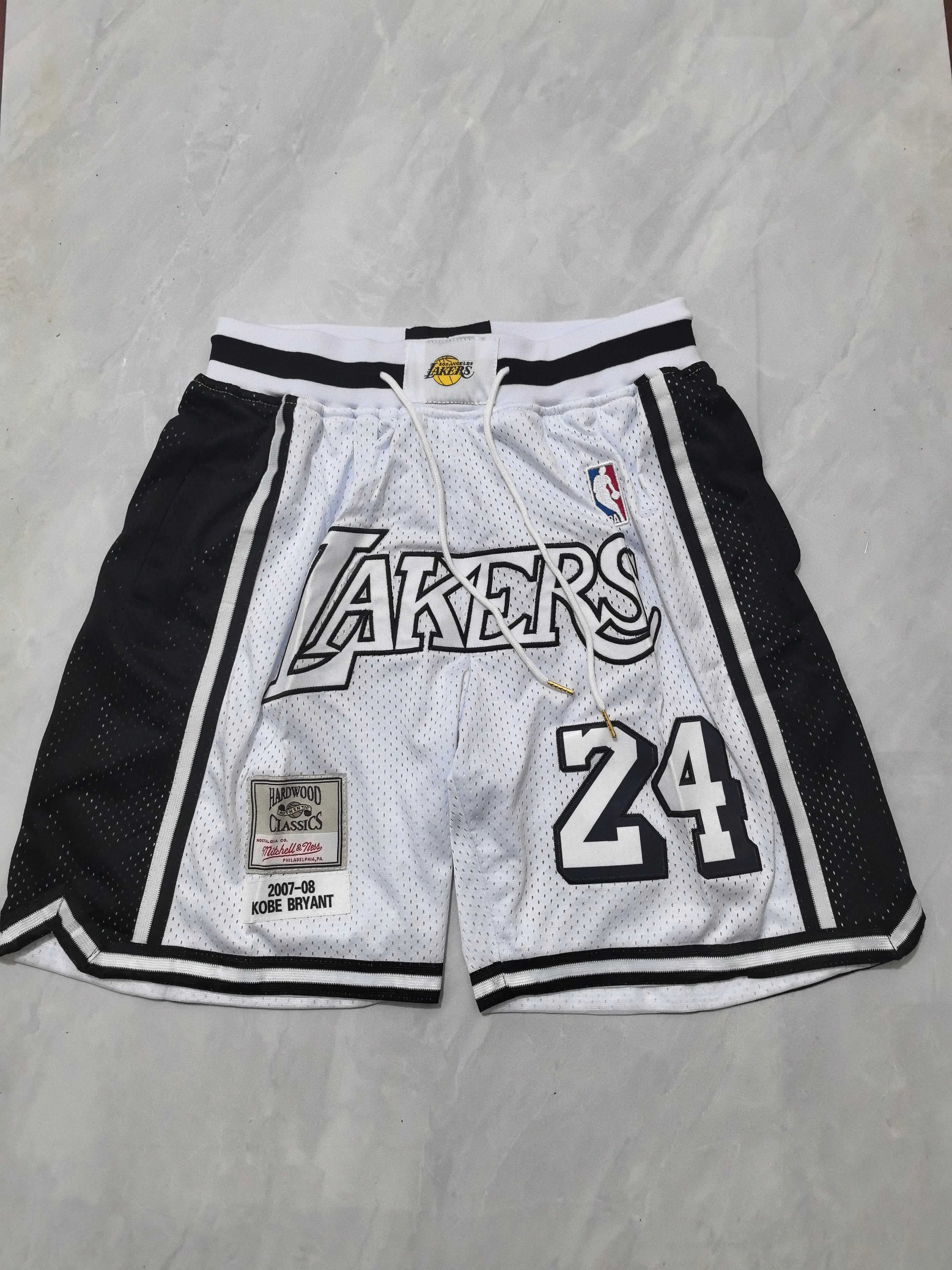 Los Angeles Lakers Retro Pocket Shorts – Showtime Collection
