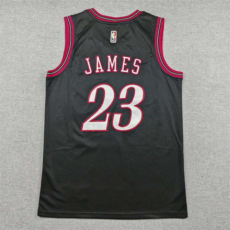 76ers #23 Statement Edition Black Jersey