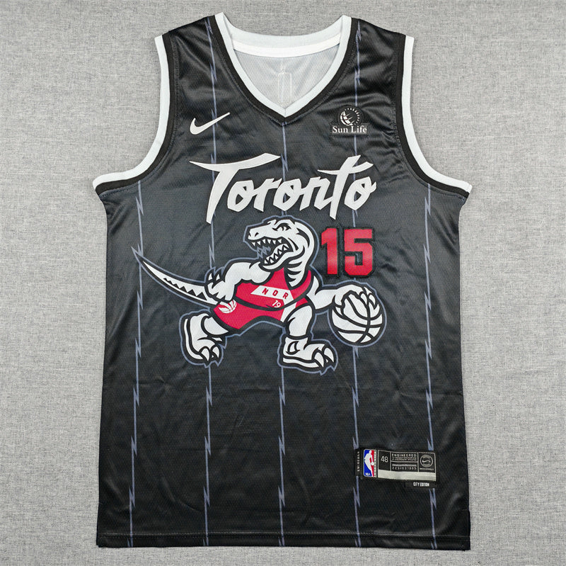 Toronto Raptors City Edition Black Authentic Jersey