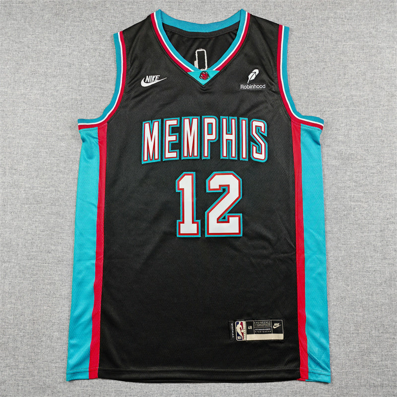 Memphis Grizzlies Statement Edition Black Swingman Jersey