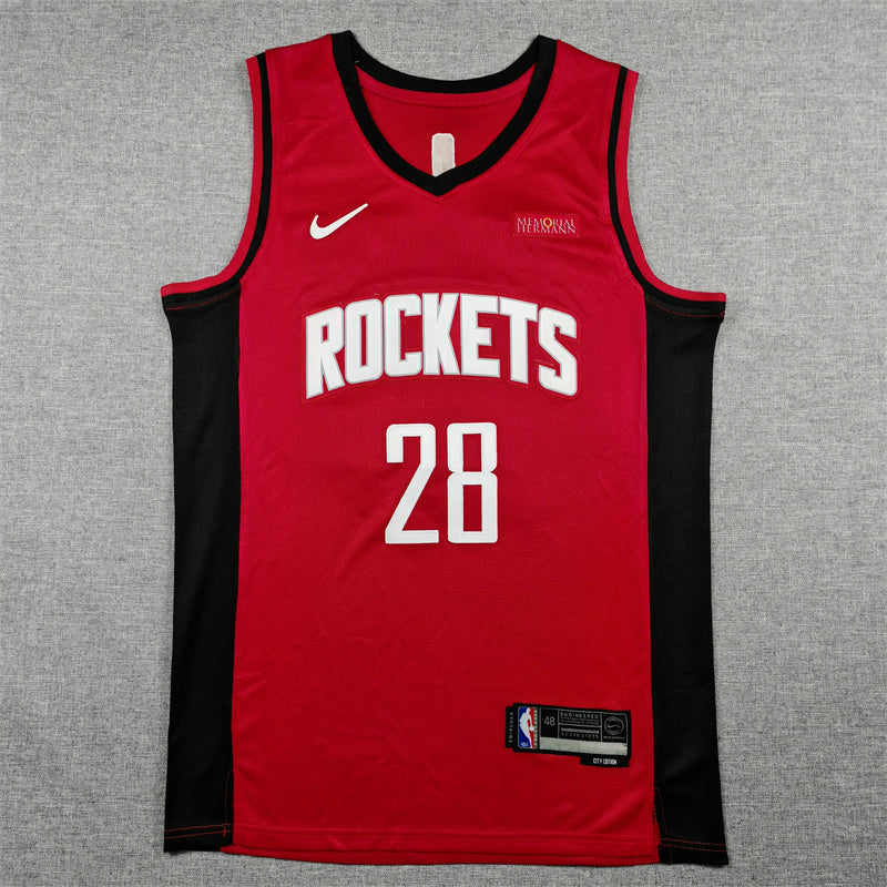 Houston Rockets Association Edition Red Home Fan Jersey