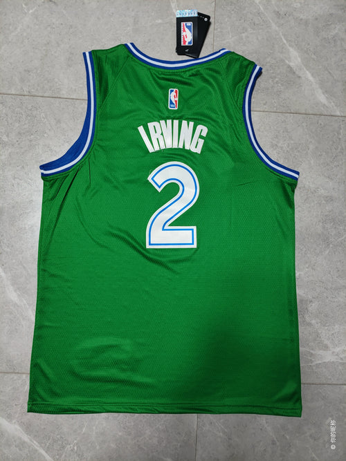 22-23 NBA Dallas Mavericks #11 Kyrie Irving Green Jersey