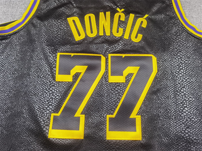 Los Angeles Lakers #77 Nike Special Print Edition Jersey – 2025