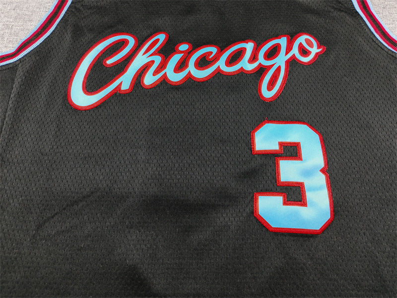 Chicago Bulls City Edition Black Swingman Jersey