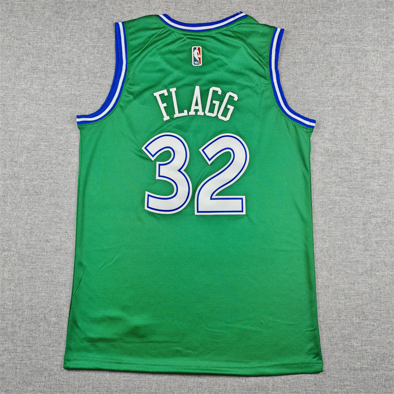 Dallas Mavericks Hardwood Classic Green Fan Jersey