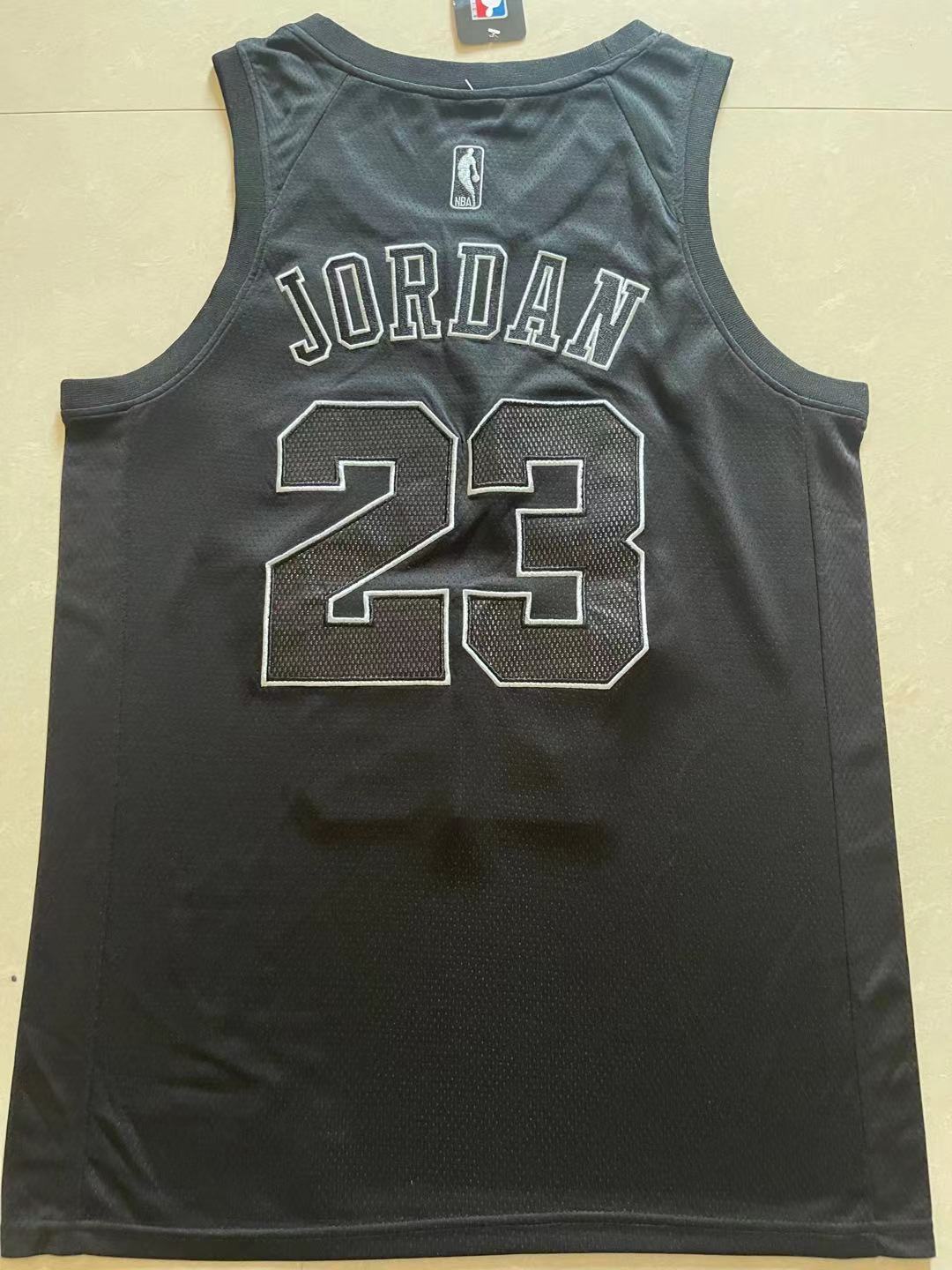 Bulls #23 Black Michael Jordan Jersey