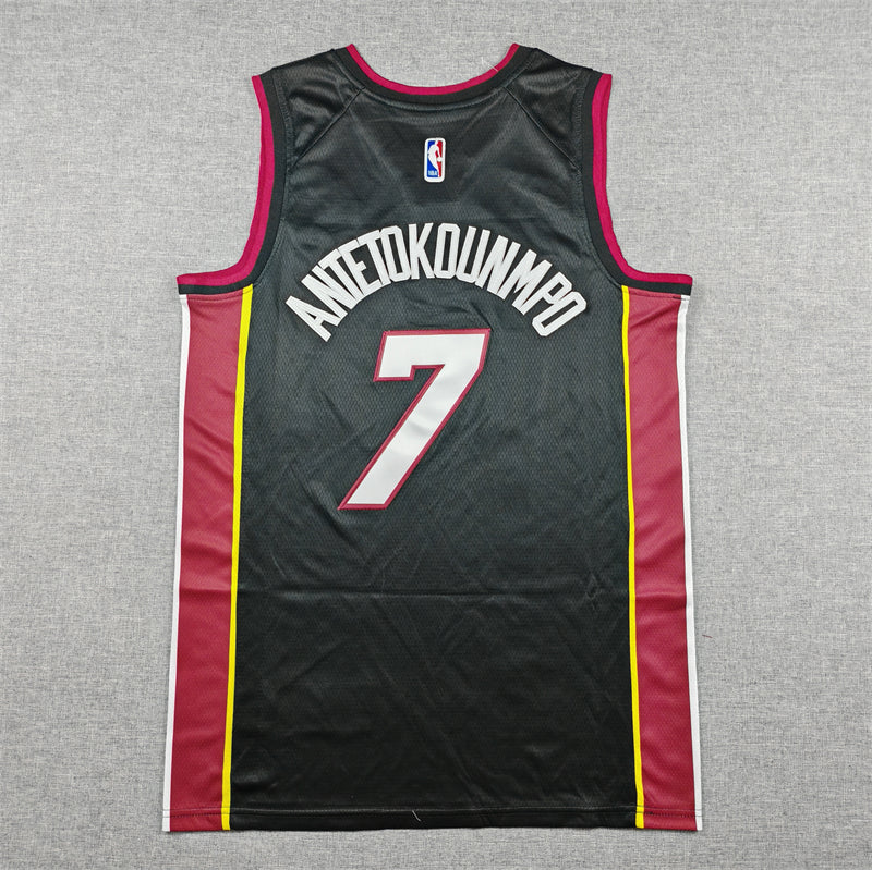 Heat #7 Statement Edition Black Jersey