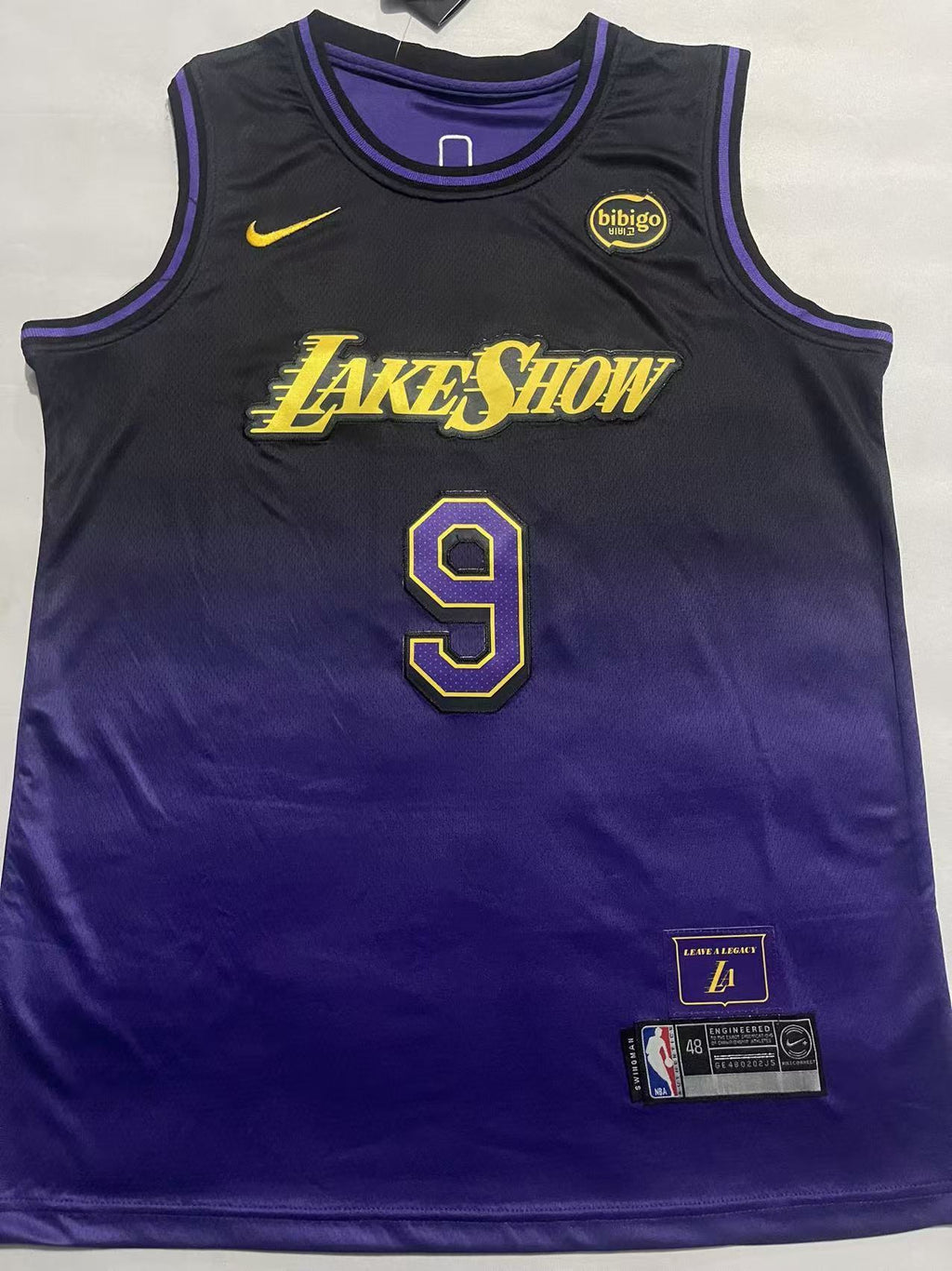 Los Angeles Lakers #9 Nike City Edition Jersey – 2025
