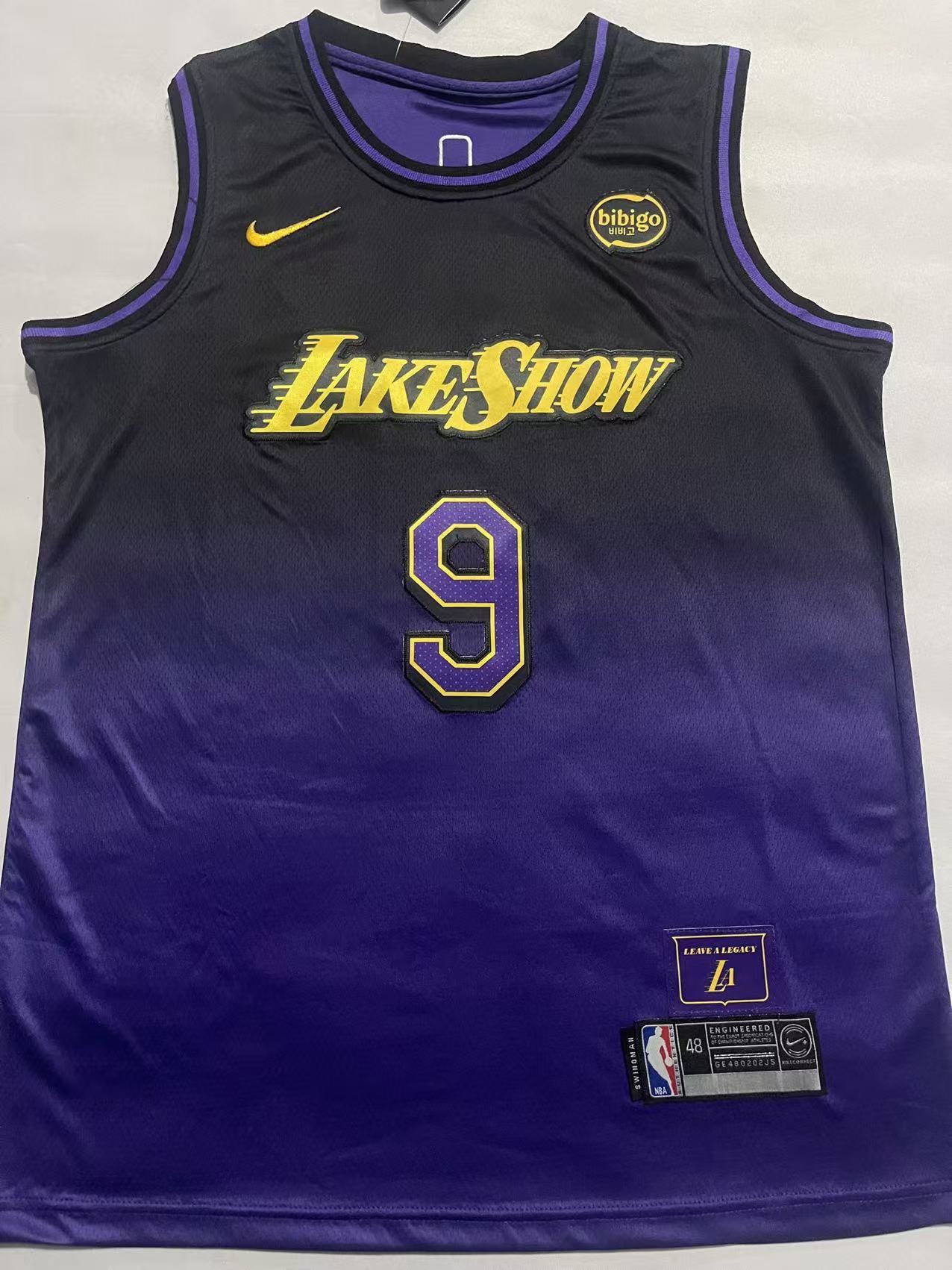 Los Angeles Lakers #9 Nike City Edition Jersey – 2025